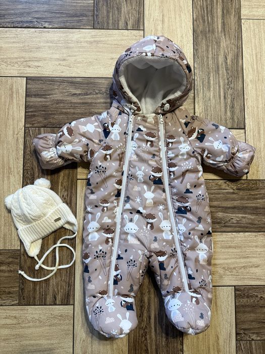 Комбінезон ActiveKids 62-68 розмір 3-6 міс + ПОДАРУНОК ШАПОЧКА