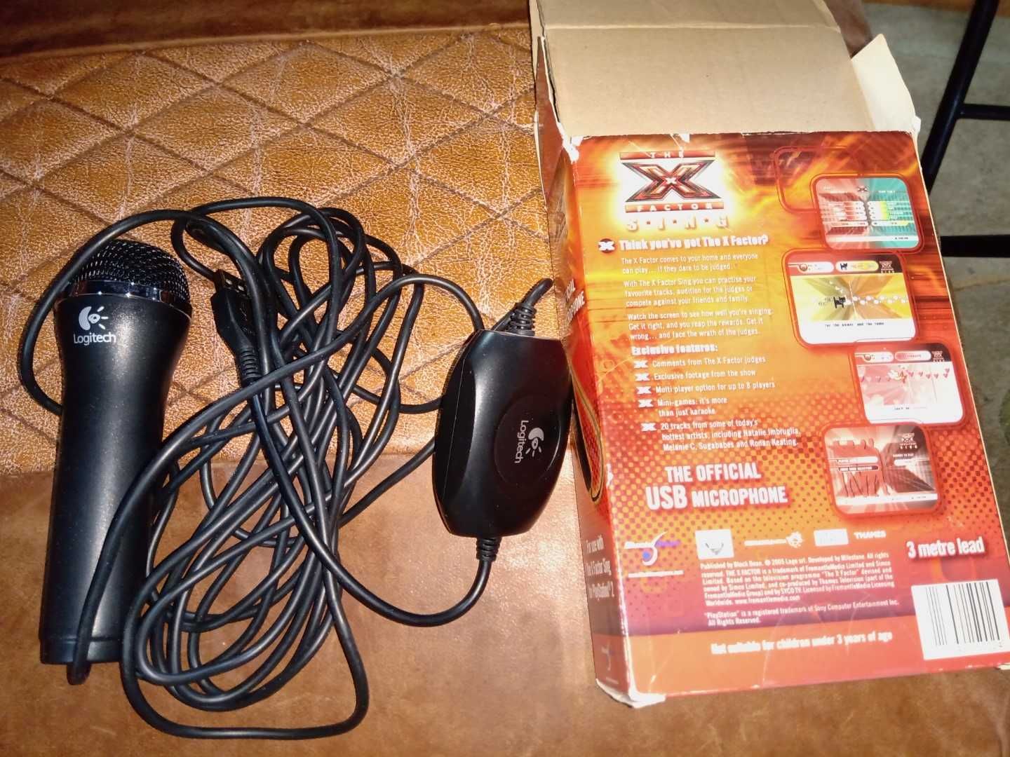 mikrofon logitech PS2 x factor sing