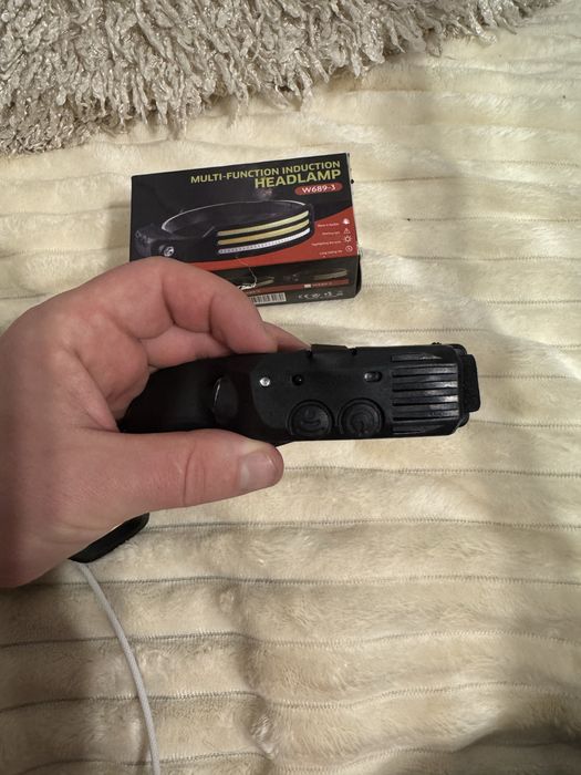 Фонарь налобний діодний лєд