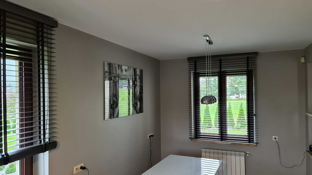 Żaluzje drewniane, bambusowe lub aluminiowe , POMIAR,MONTAŻ