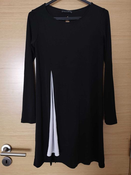 Vestido manga comprida ZARA