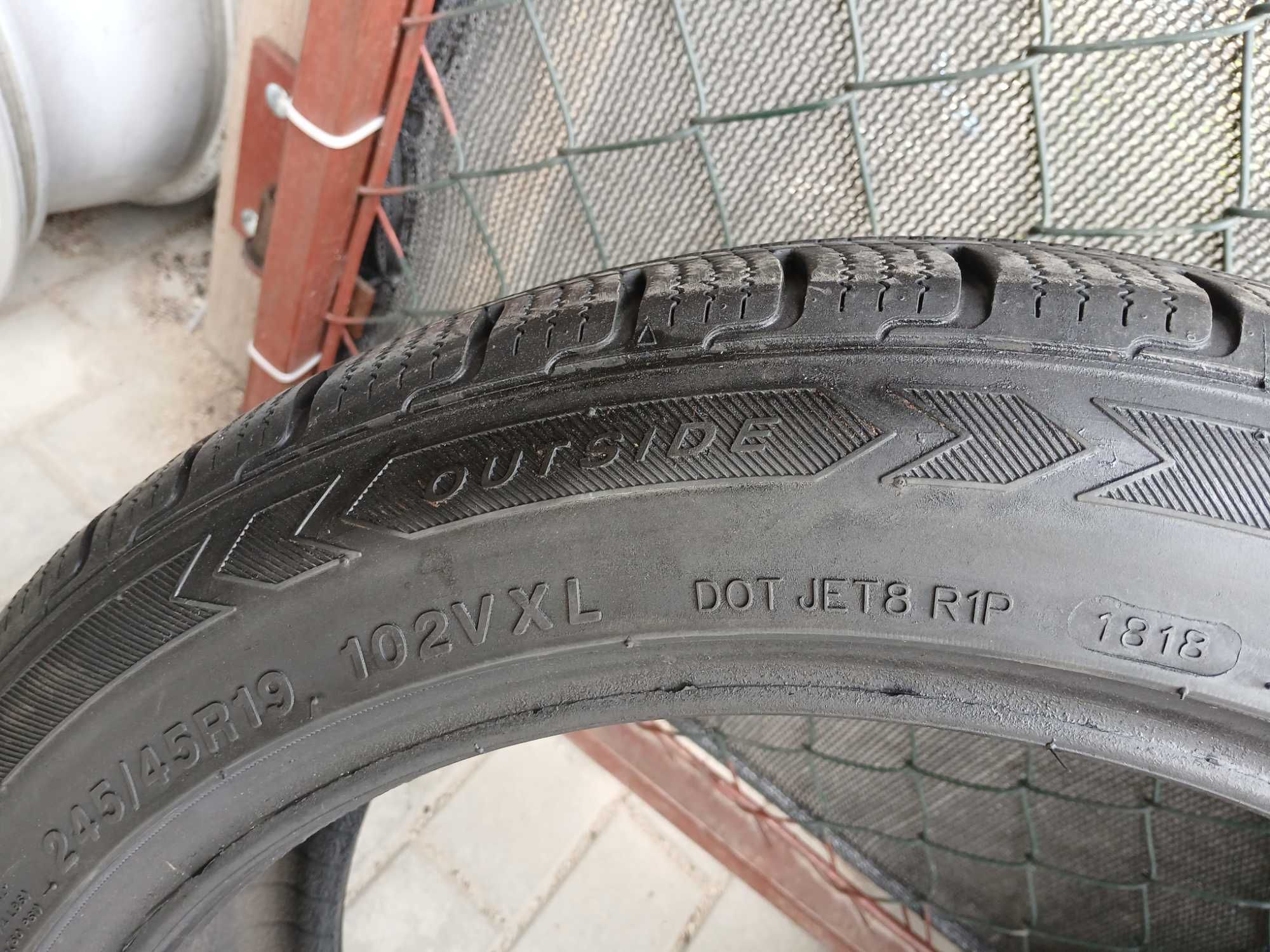 2x używane opony zimowe 245/45 R19 Rotalla Montaż GWARANCJA