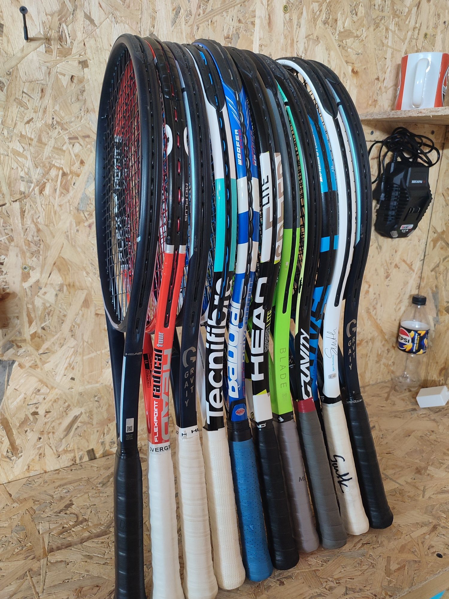 Тенісні ракетки Wilson Head Babolat Yonex Technfibre Prince Dunlop