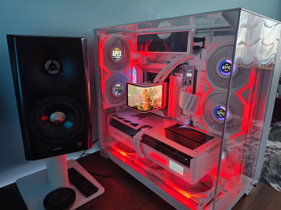 Komputer do streaming stanowisko