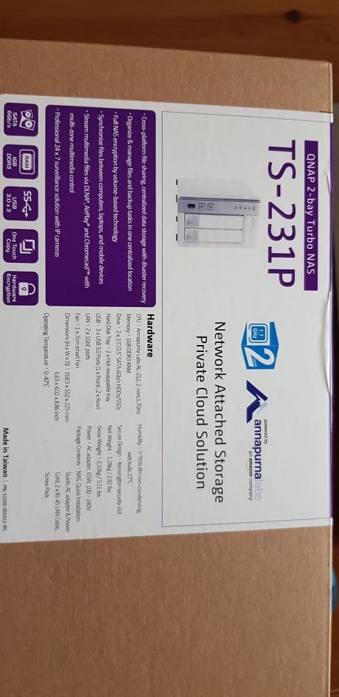 Serwer Qnap TS-231P