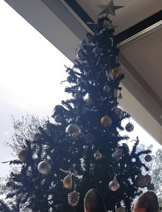 Árvore de Natal preta 1.80cm