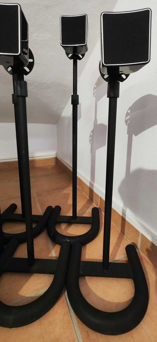 Sistema som Home theater JAMO 5.1 + Suportes Colunas