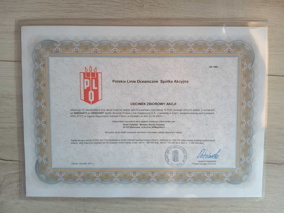 Akcje pracownicze PLO