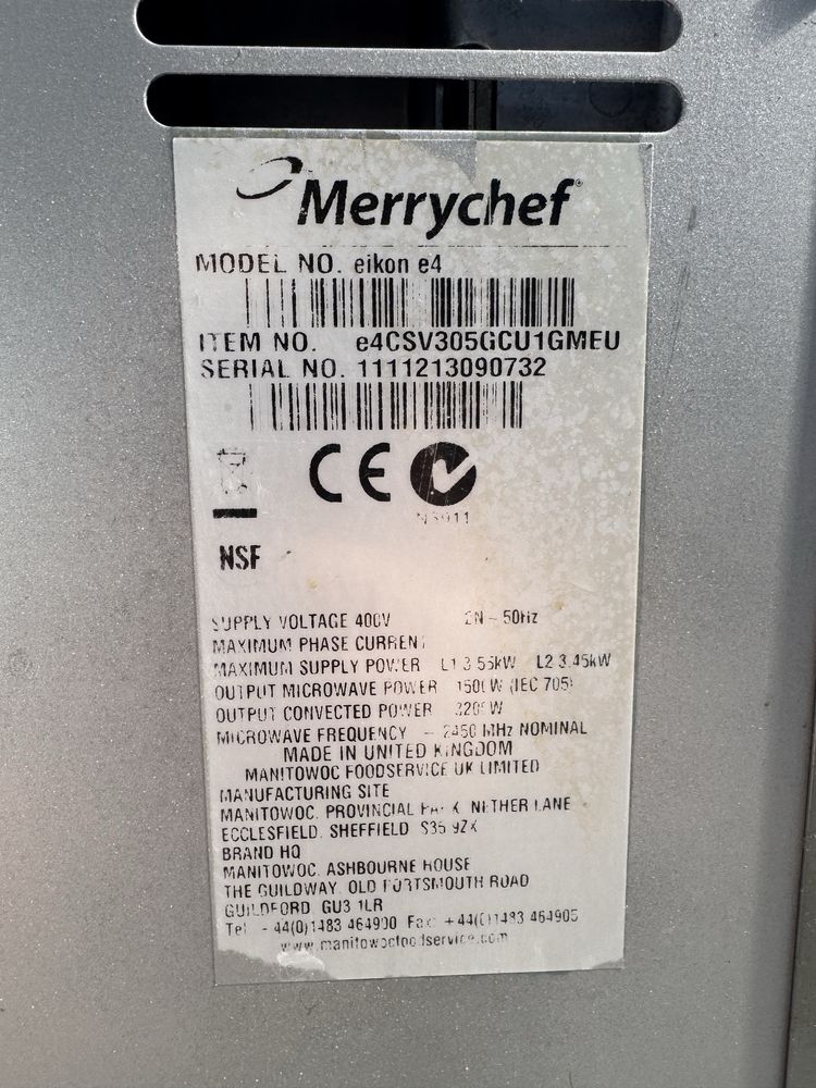 Kuchenka konwekcyjno-mikrofalowa MERRYCHEF EIKON E4C