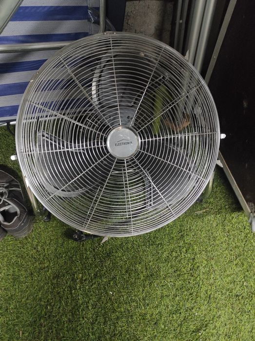 Ventoinha a funcionar