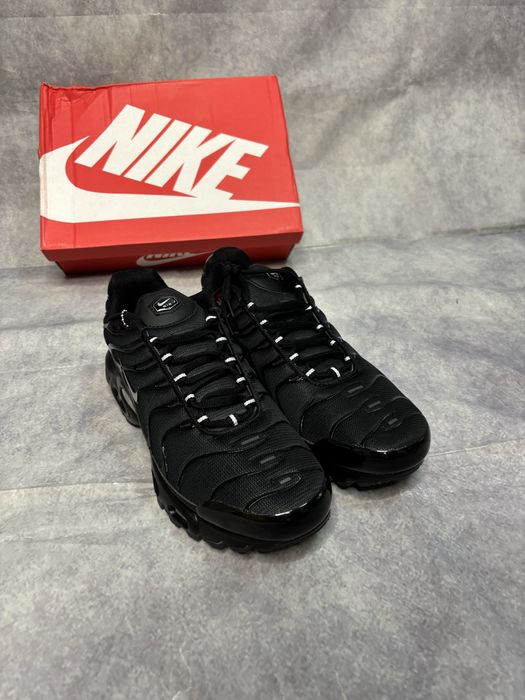 Кроссовки Nike Air Max Plus Black-Grey, Nike TN Air, найк ТН2100