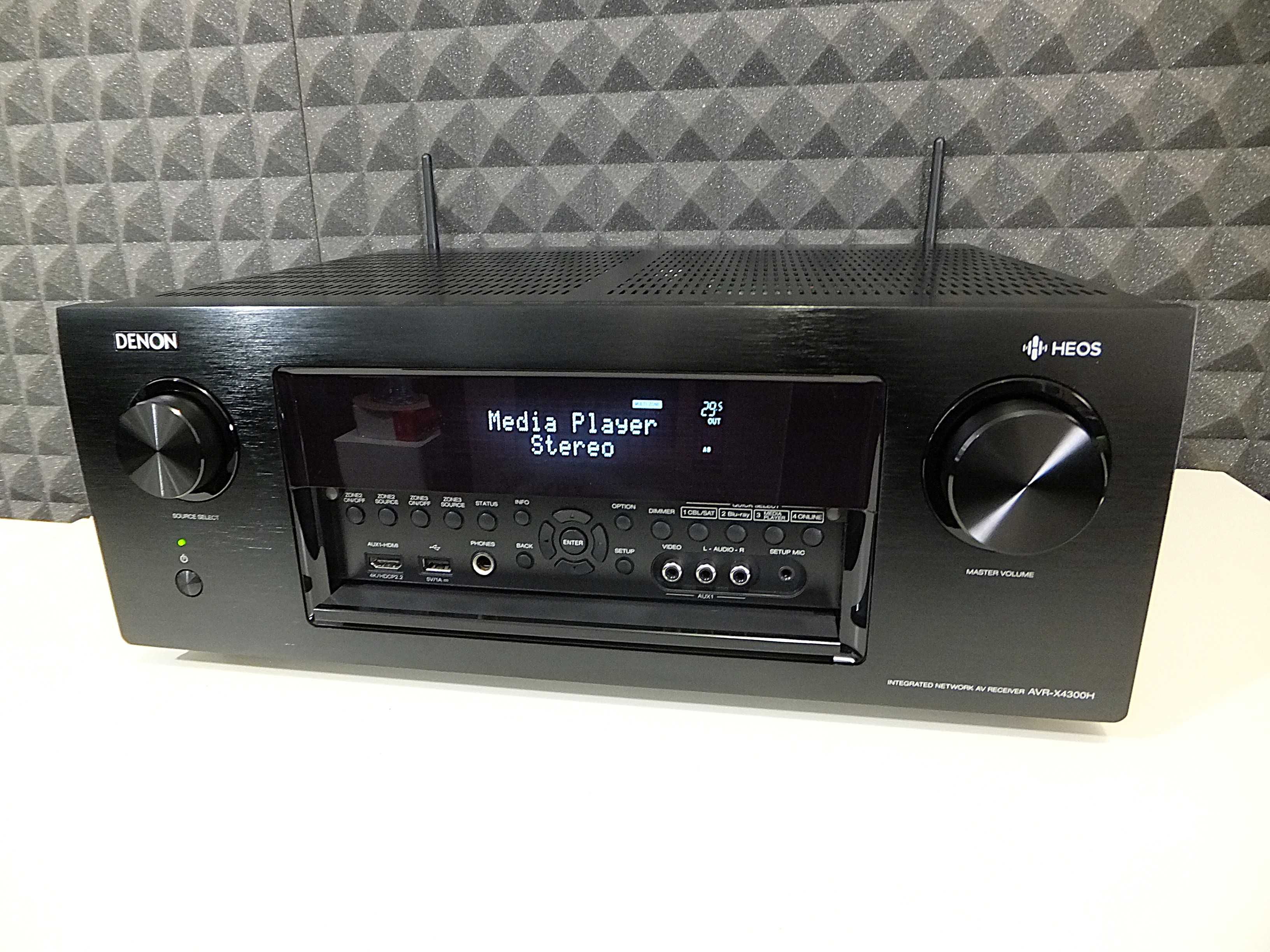 DENON AVR-X4300H – amplituner premium 9.2 z HEOS, Dolby Atmos i DTS:X
