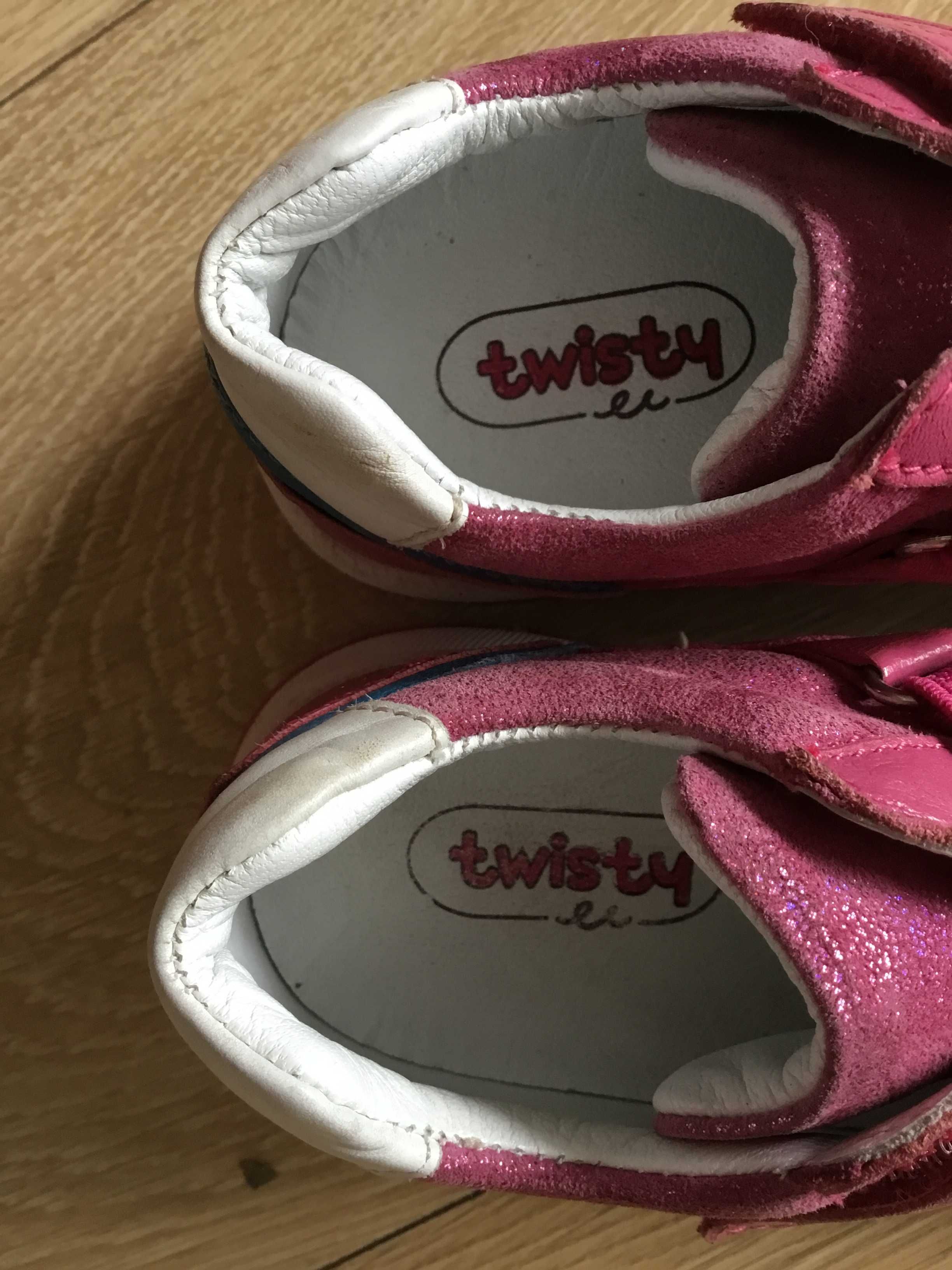 buty skórzane dla dziewczynki Twisty r. 29