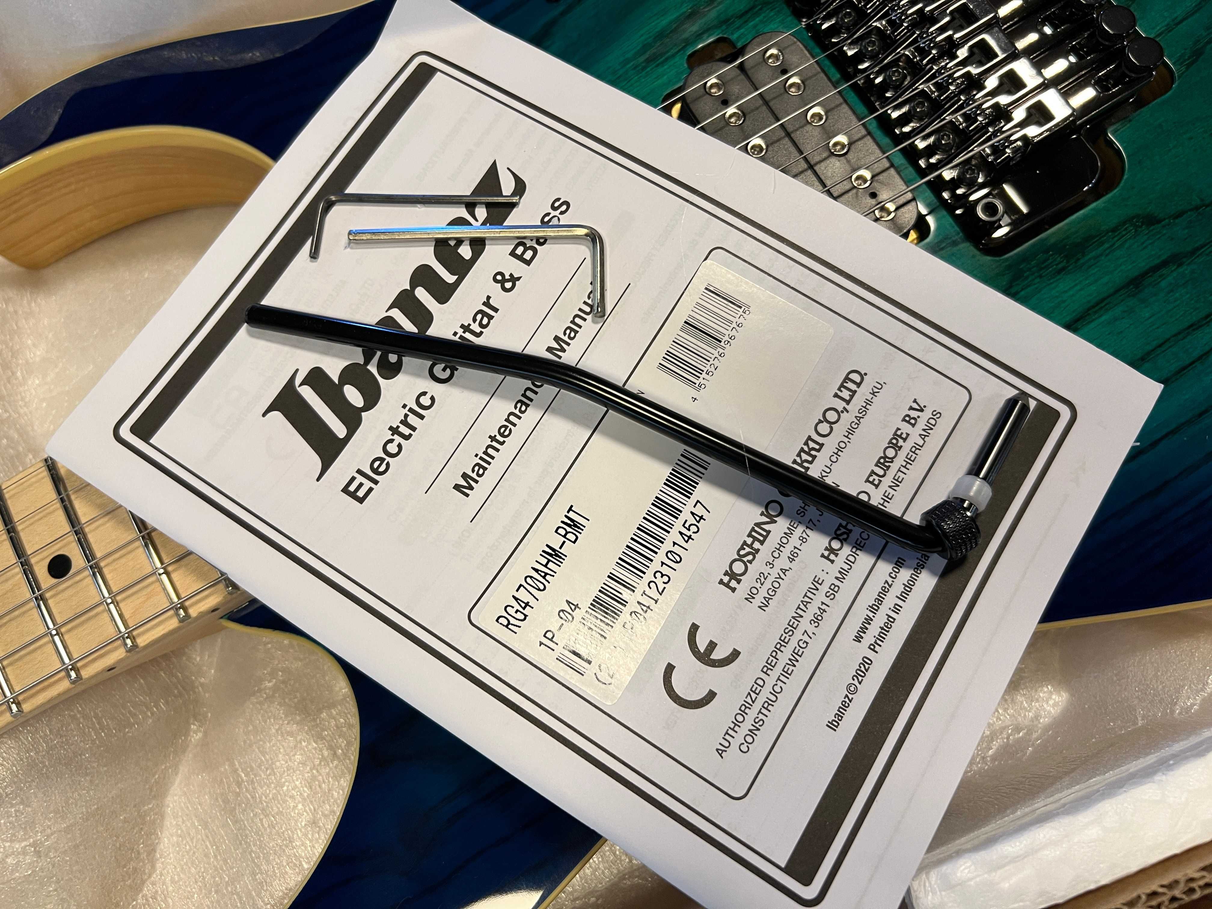 Ibanez RG470AHM-BMT Blue Moon Burst