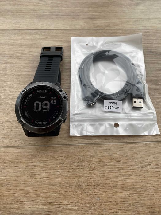 Garmin Fenix 6X Pro | GPS, карти, NFC | Відмінний стан | Гарантія