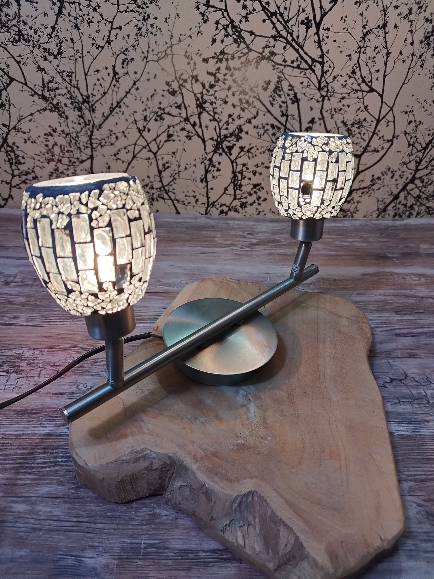 Zestaw 3 lamp, kinkietów