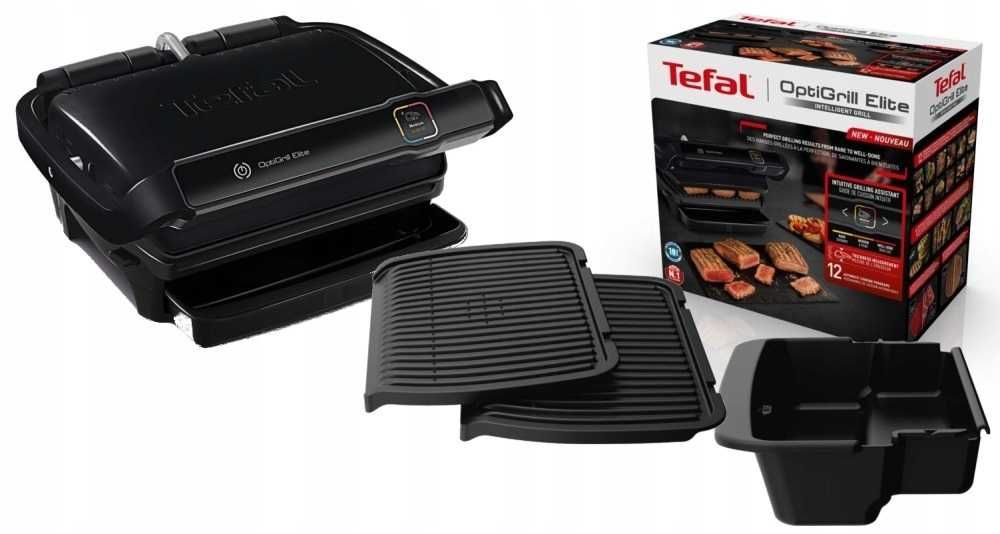Гриль Tefal OptiGrill Elite GC750830 Нові! Запечатані!