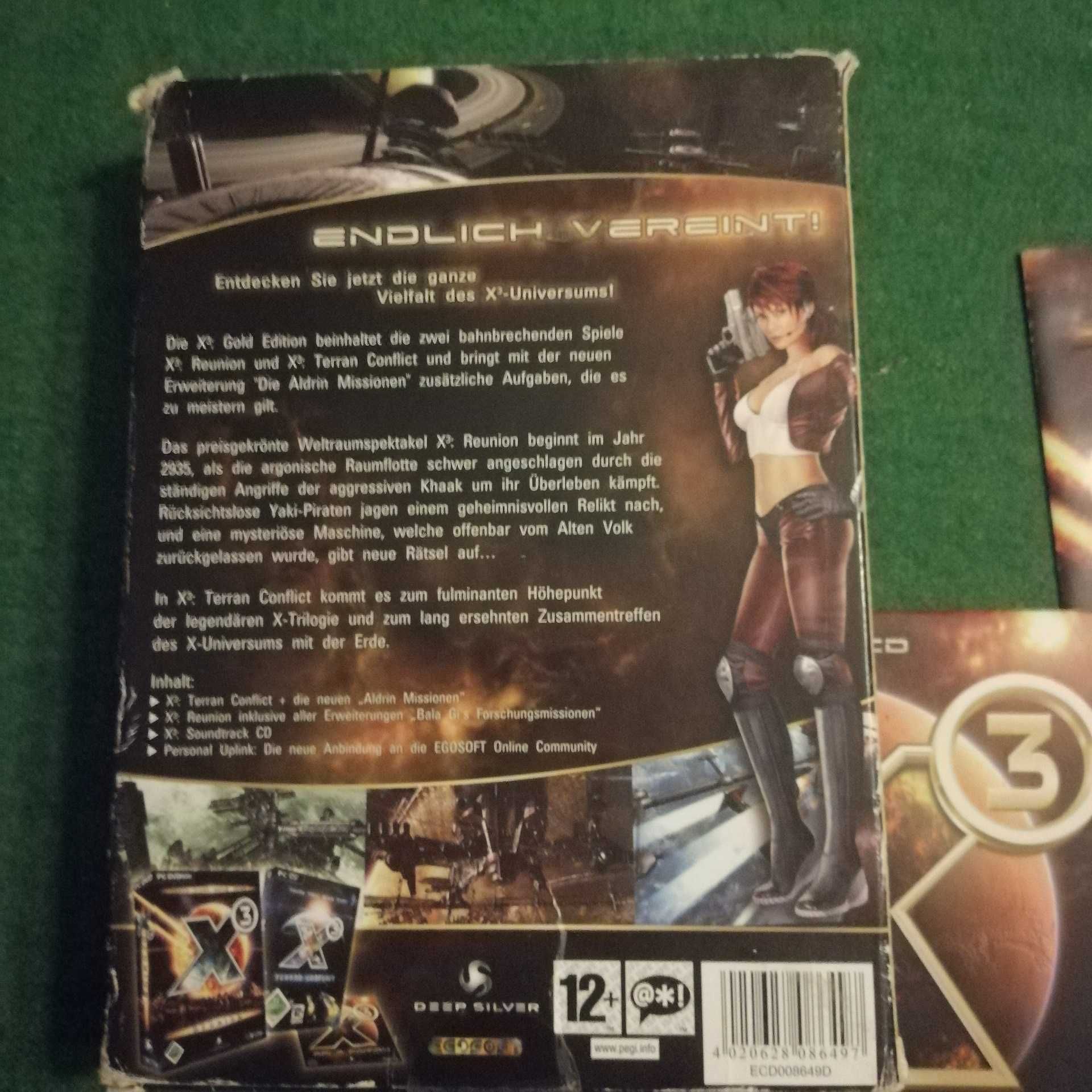 Gra PC - X3 Reunion - Gold Edition - Box!