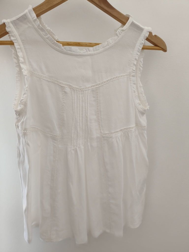 Blusa Branca - Tamanho S da NafNaf