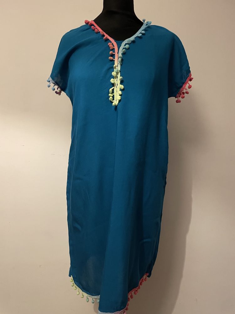 Tunika plażowa damska pareo Tunisia boho