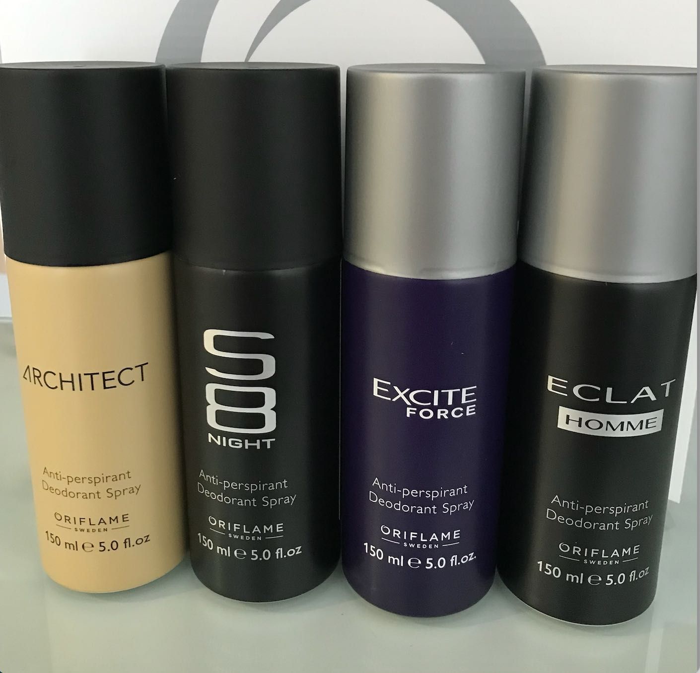 4 Sprays Corporais Perfumados Homem
