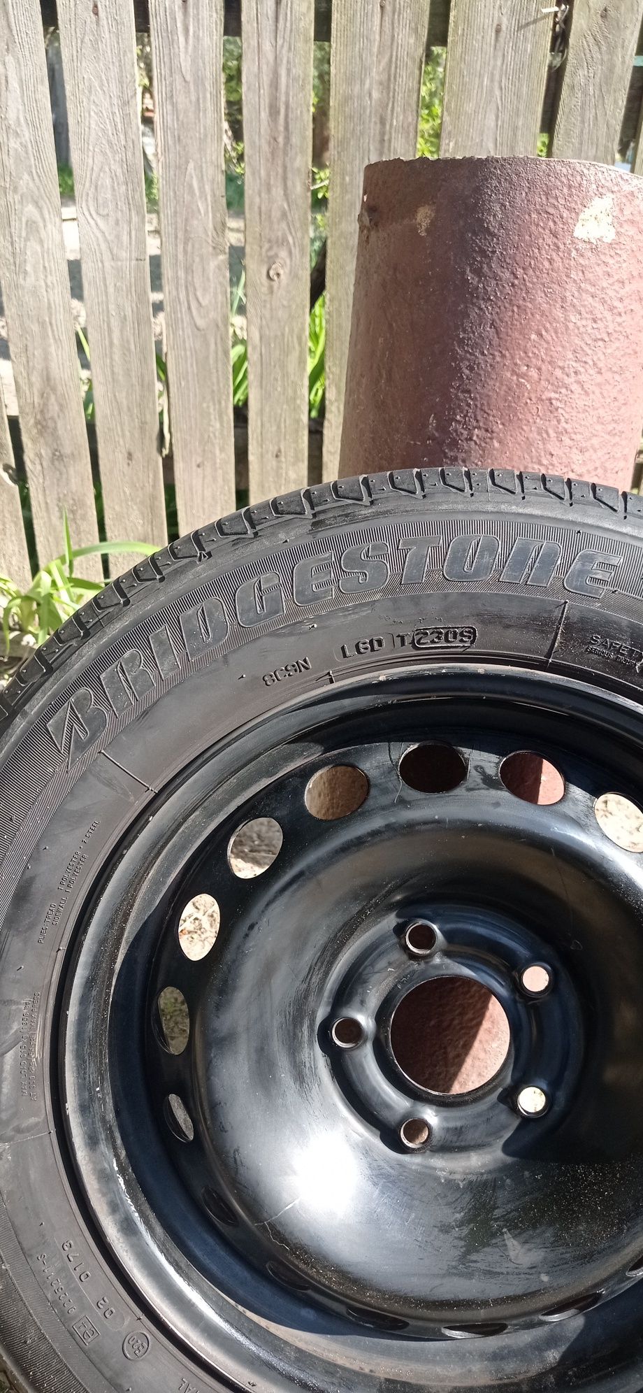 Колесо в сборе запаска Bridgestone