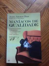 Livro Maníacos de Qualidade - Joana Amaral Dias (c/ portes)