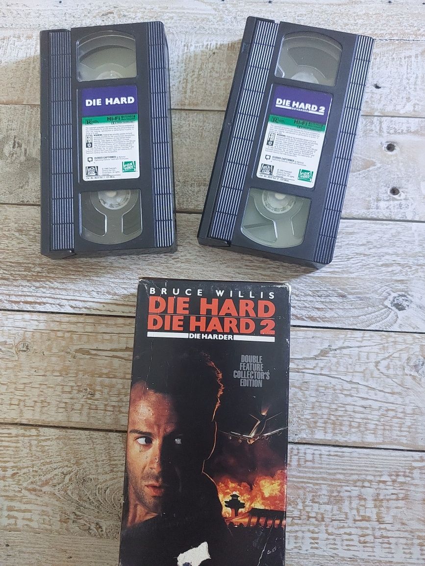 Die Hard + Die Hard 2. Vhs