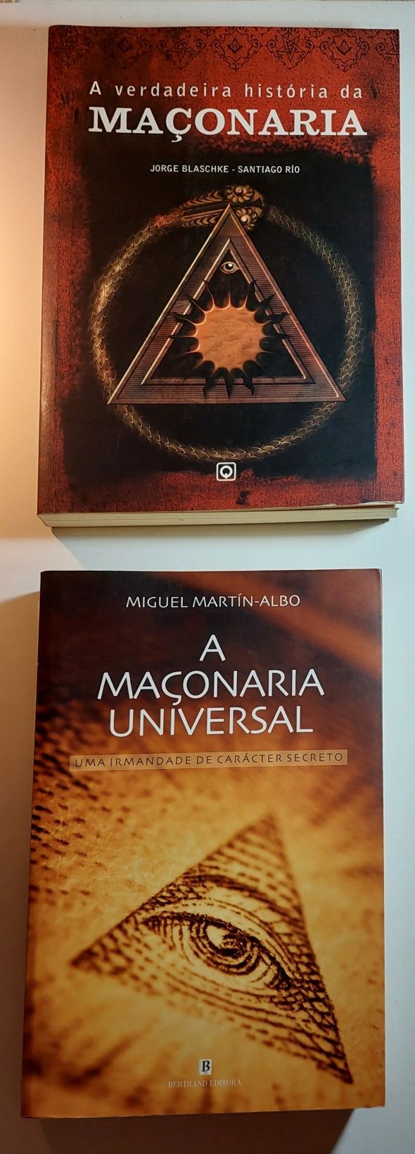 Livros da Maçonaria Portuguesa e Internacional | Ver descrição e fotos