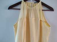 Sukienka damska letnia kolor żółty siateczka Orsay rozmiar 40