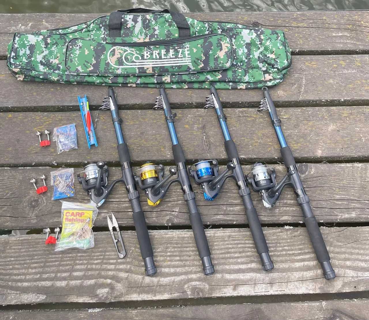 Готовий риболовний набір комплект 24в1 рыболовный набор