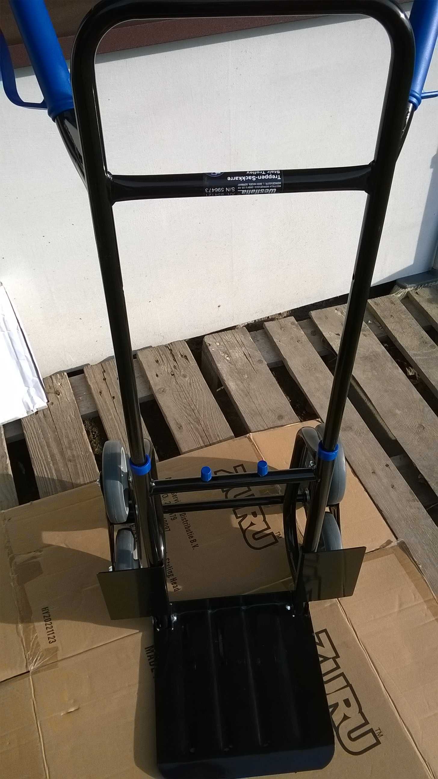 Wózek transportowy trójkołowy nośność 120 kg