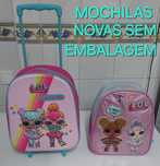 2 MOCHILAS IMAGEM 3D E 2D CRIANÇA.Casa,Escola,Viagens,Passeio.Quarto.