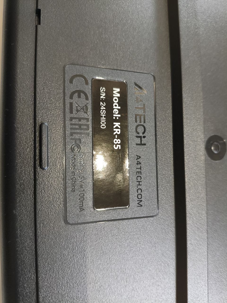 Комплект клавіатура+миша A4Tech KR-8572 новий