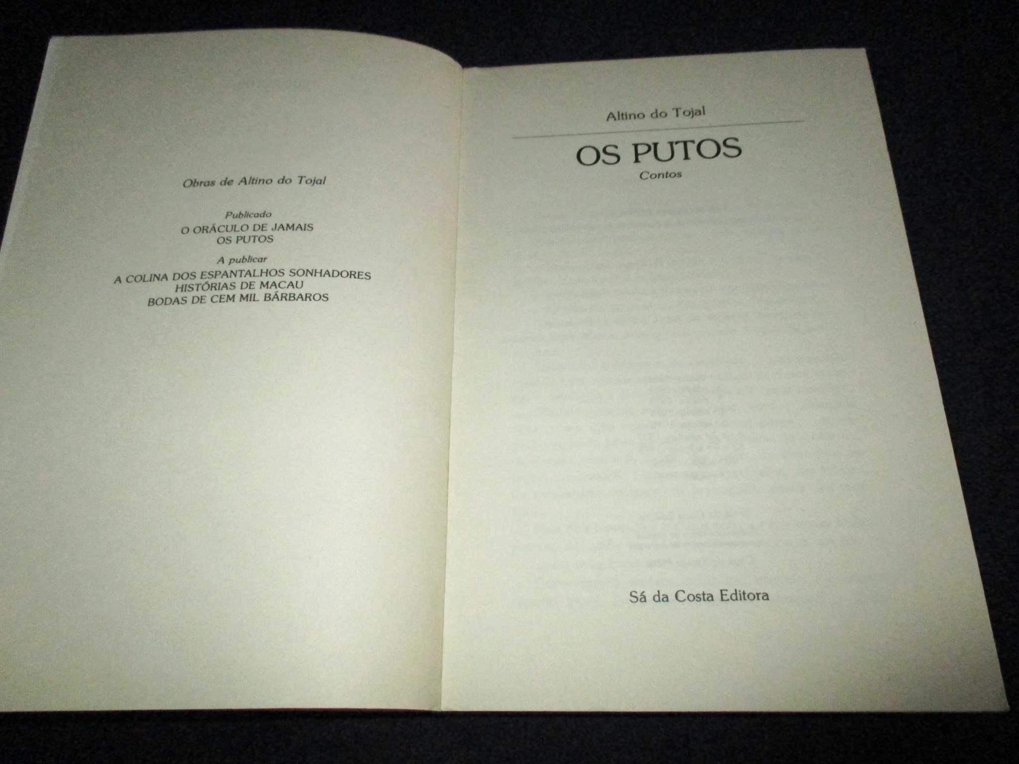 Livro Os Putos Altino do Tojal Sá da Costa