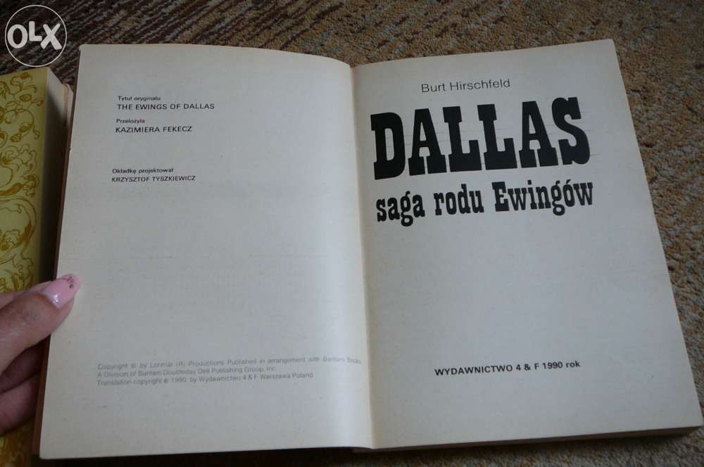 Dallas, saga rodu Ewingów Burt Hirschfeld