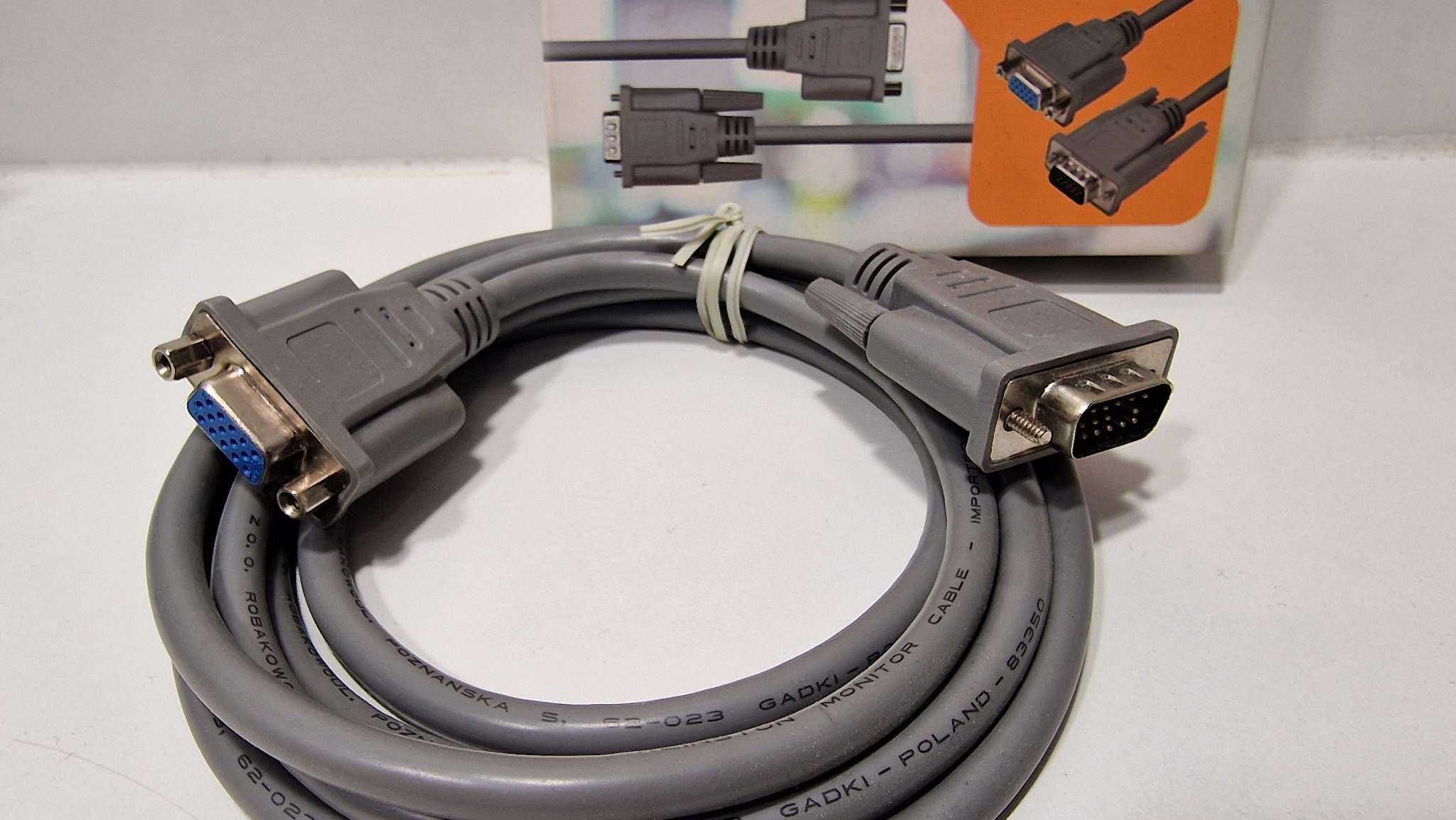 Przedłużacz VGA 1,8m Reinston Komis Madej Czeladź