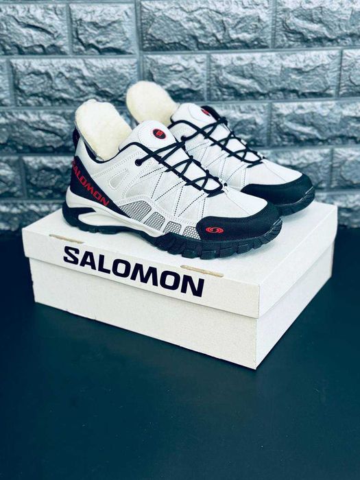 Salomon мужские зимние кроссовки непромокаемые красовки саламон