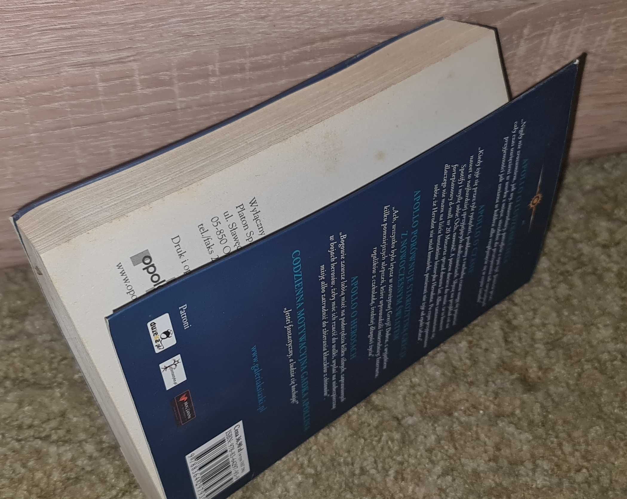 Apollo I Boskie Próby TOM 1 / Ukryta Wyrocznia / RICK RIORDAN /