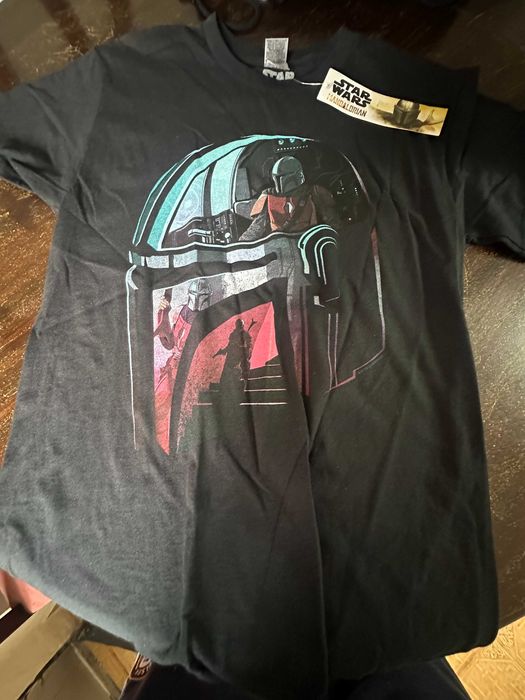 t-shirt The Mandalorian heroes S