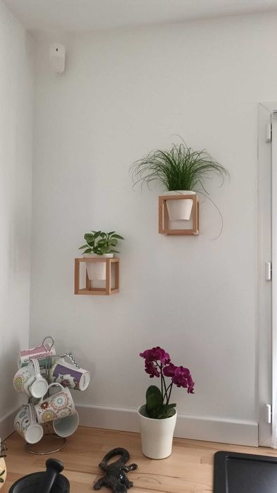 Zestaw 3 ścienne doniczki wiszące kwietniki na ścianę dom loft