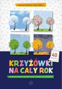 Krzyżówki na cały rok dla dzieci uczących się.. - Justyna Nizińska, E