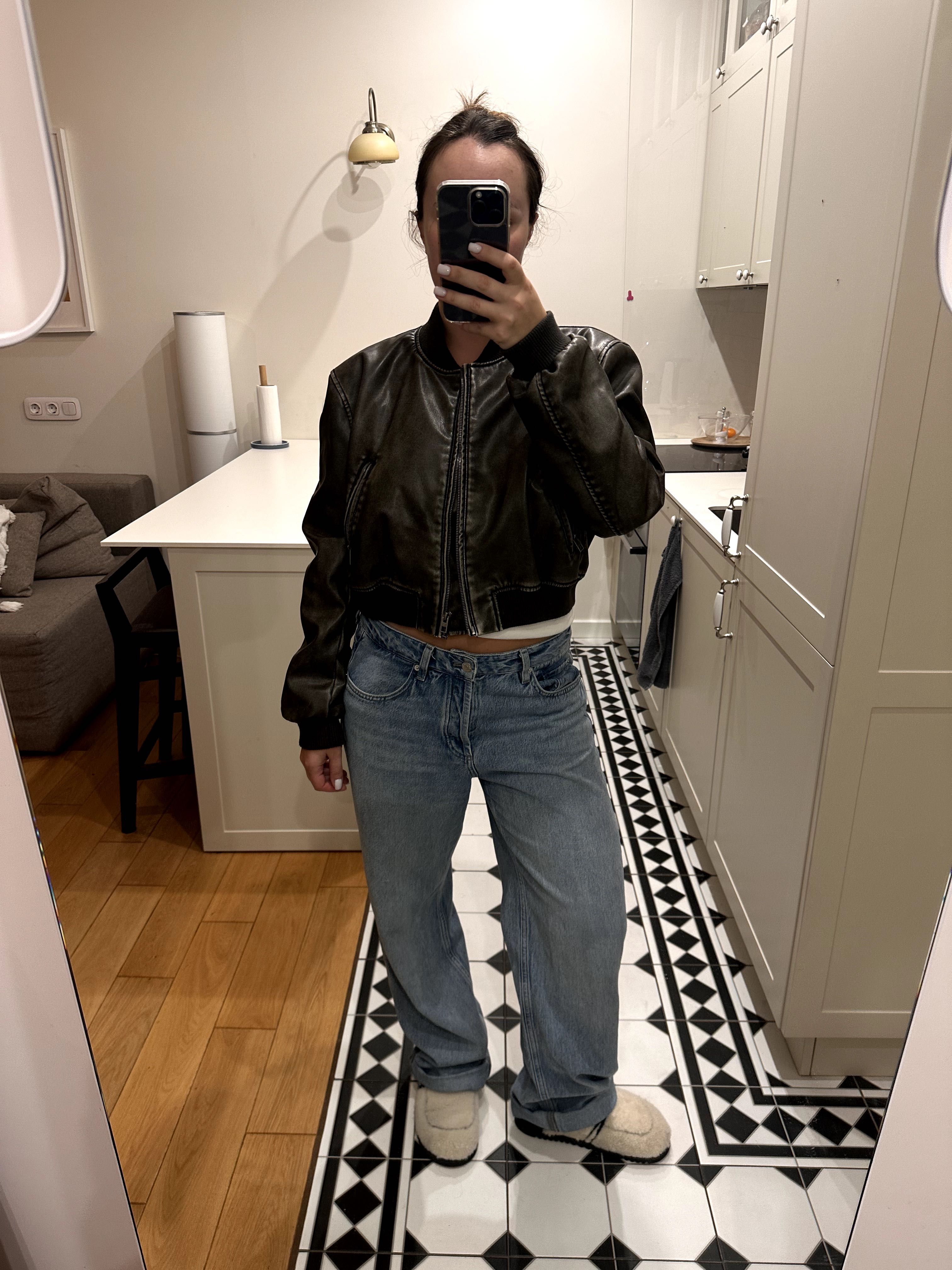Бомбер Zara під вінтаж