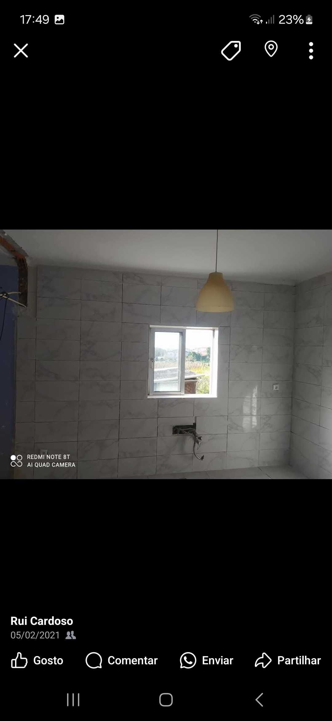 Serviços trolha e pintura