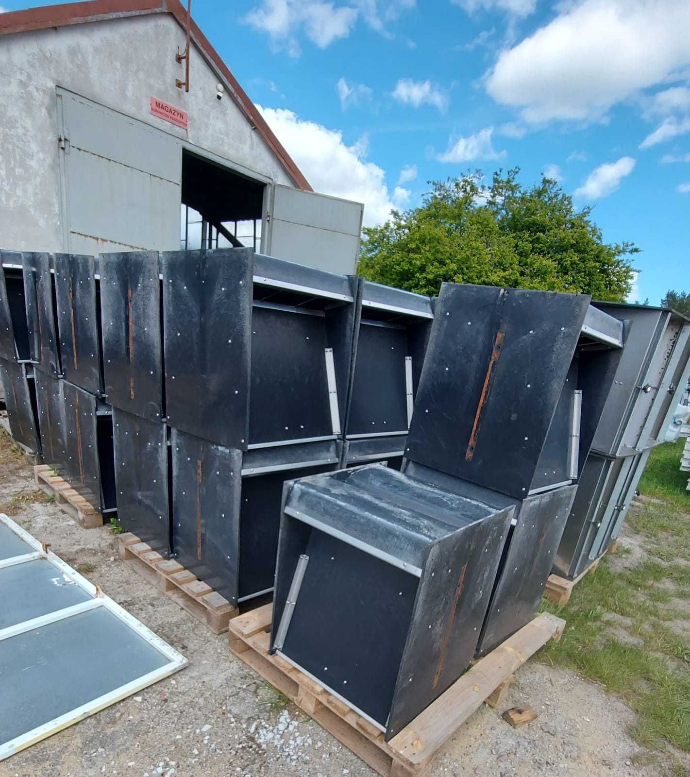Karmnik skrzynkowy dla świń warchlak 2x3 stanowiskowy import Holandia