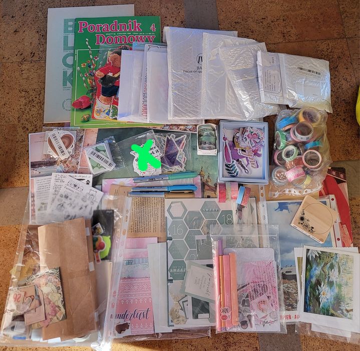 Mega zestaw bulletjournal scrapbooking