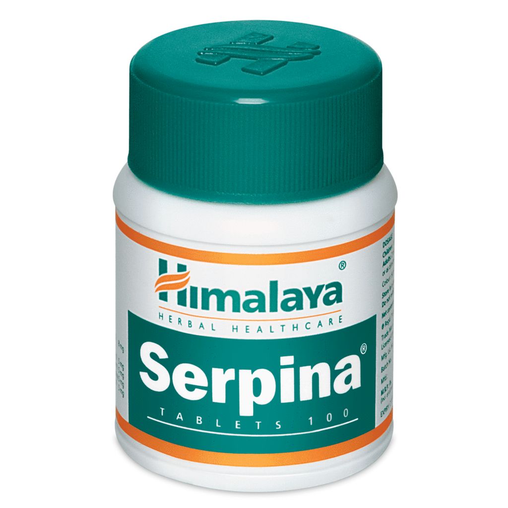 Serpina nadciśnienie Himalaya 100 tabletek