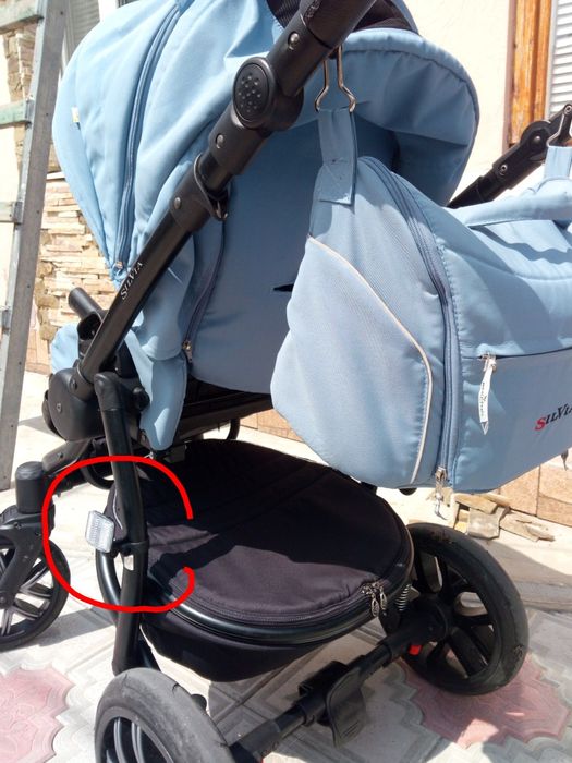 Дитяча коляска 2 в 1 Bebetto Silvia