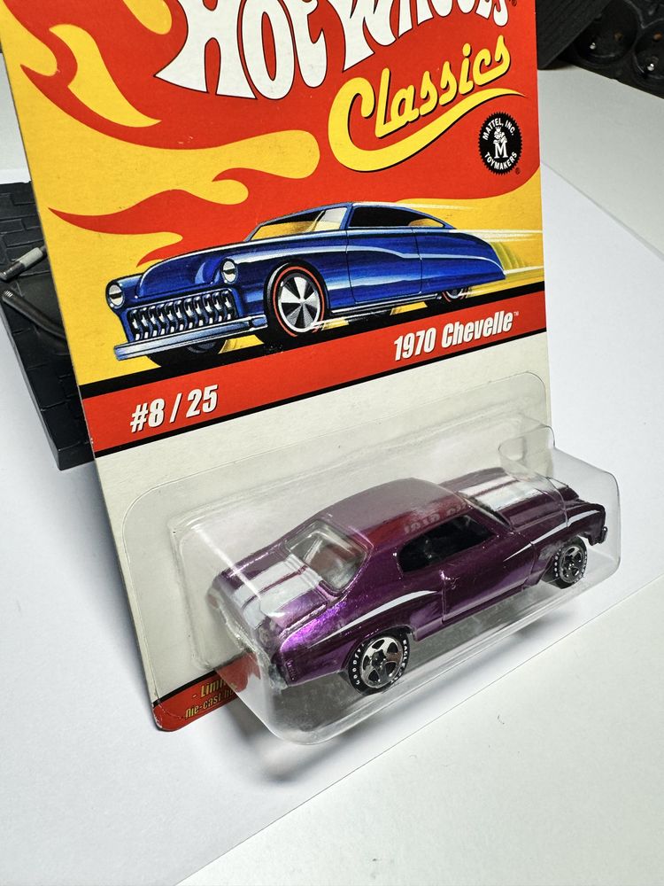 Classics Chevy Chevelle 1970 Fiolet Hot Wheels
