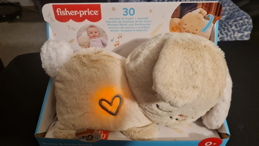 Śpiący króliczek od Fisher Price